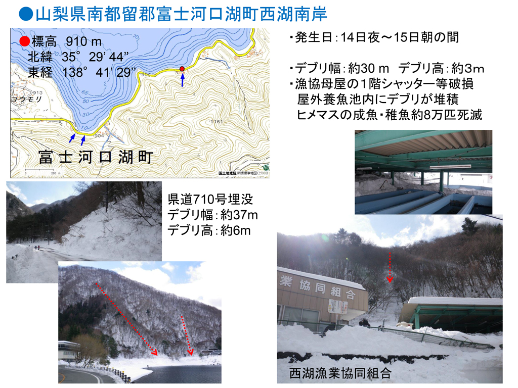 2014年2月中旬の大雪により関東甲信地域で多発した雪崩災害の緊急調査報告11