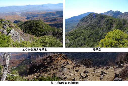 長野県稲子岳の現地調査