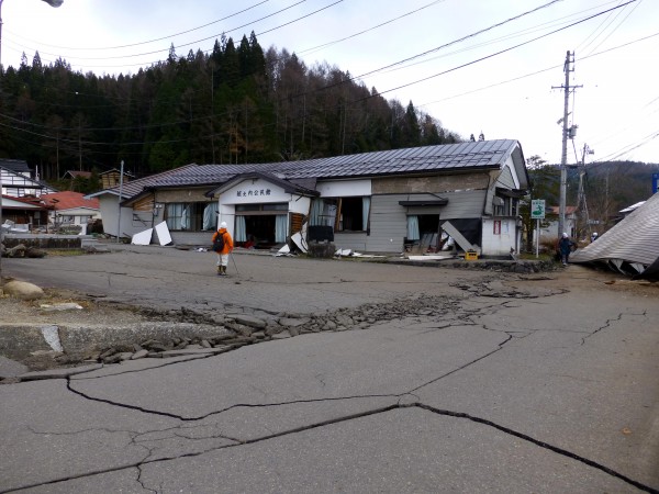 2014年11月22日に発生した長野県白馬村を震源とする地震災害
