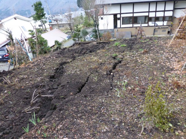 2014年11月22日に発生した長野県白馬村を震源とする地震災害